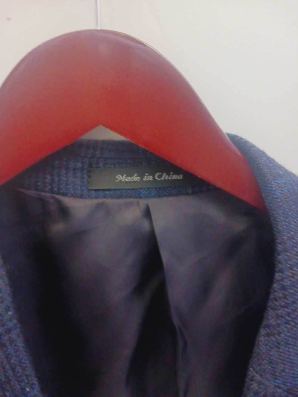 Ralph Lauren Navy Windowpane Two-Button Sport Coat - Picture 4 of 13